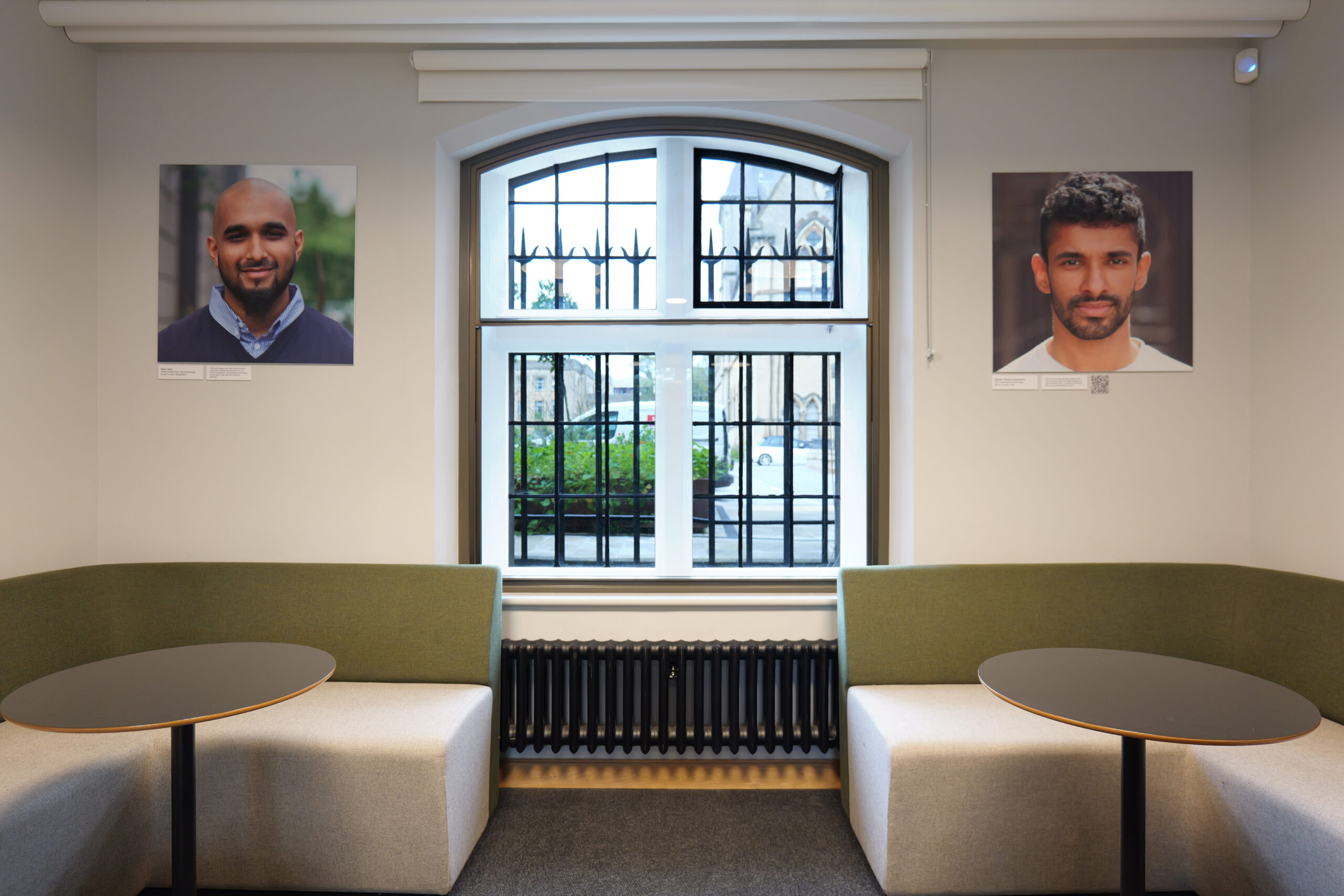 Downstairs window at Oxford